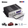thumbnail image 3 of Mini Bluetooth Hi-Fi Stereo Bass Booster MP4 12V For Car Motorcycle Amplifier Metal Audio Processor ,Efficient Heatsink, 3 of 7