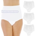 thumbnail image 1 of Wearever Culottes d'Incontinence pour Femmes Réutilisables, Culottes de Contrôle de la Vessie pour Soins Féminins, Lot de 3, 1 of 8