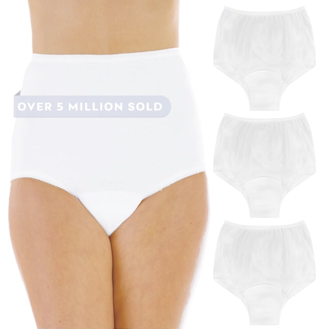 Wearever Culottes d'Incontinence pour Femmes Réutilisables, Culottes de Contrôle de la Vessie pour Soins Féminins, Lot de 3