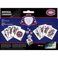 thumbnail image 2 of Masterpieces Puzzle Company Montreal Canadiens Two Decks Of Playing Cards & Dice Set, 2 of 4