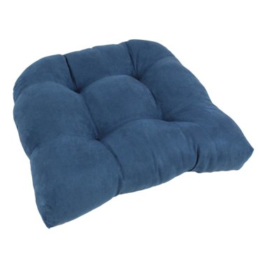 19-inch U-Shaped Micro Suede Tufted Dining Chair Cushion