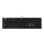 Cherry KC 200 MX Clavier de bureau mécanique avec nouveau MX2A Commutateurs Noir/Bronze