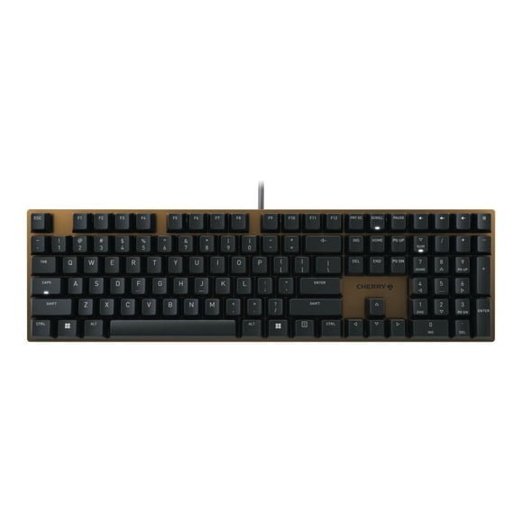 Clavier mécanique Cherry KC 200 MX avec nouveaux switchs MX2A, noir/bronze.