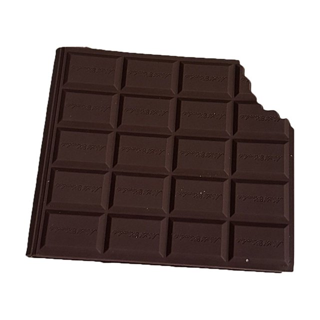 Suncoda Notebook, Chocolate Notebook Simulation Inventive Cute Stationery Memo Message Book Student Portable Tearable Memo