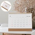 thumbnail image 4 of Office Month Desk Calendar Household Standing Calendar Delicate Desktop Calendar, 4 of 8