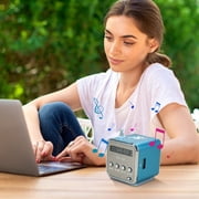 Chmadoxn Bluetooth Speaker, Portable Wireless Mini Speaker With Screen Can Be Use For-disk And Card Supports And AUX Connections To Mobile Phones Computers Laptops And MP3/MP4 Bluetooth Speakers