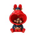 thumbnail image 3 of Resin Bunny Statue Storage Box Candy&Key Storage Bowl Holder For Home Living Room Table Decor, 3 of 14