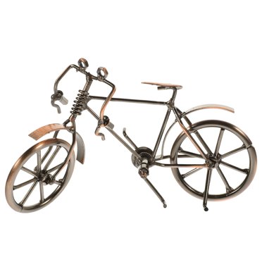 Vintage Iron Bicycle Model Desktop Miniature Bike Decoration Iron Art Bike Sculpture