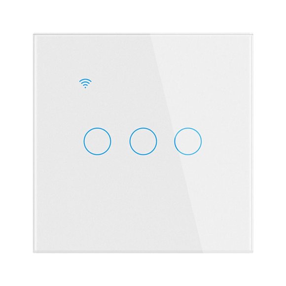 Tuya Smart Wifi Light Switch Touch Control NO Neutral Wire Required 1234 Gang