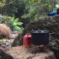 thumbnail image 3 of 1pc Camping Cookware Cooking Pot Foldable Pot Cooking Supply Camping Accessories, 3 of 4