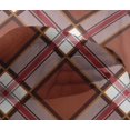 thumbnail image 4 of oneOone Viscose Chiffon Fabric Tartan Check Printed Fabric 1 Yard 42 Inch Wide, 4 of 4