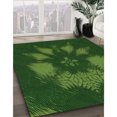 thumbnail image 3 of Ahgly Tapis Rectangulaire Lavable en Machine Intérieur Transitionnel Vert Lime Foncé, 2 Pieds x 5 Pieds, 3 of 7