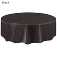 thumbnail image 1 of Renjiang Clear Plastic Waterproof Round Tablecloth - 2.13m - Vinyl PVC Table Cloth Protector Oil Spill Proof Wipe Clean Table Cover for Dining Table, Parties & Camping, Crystal Clear, 1 of 1
