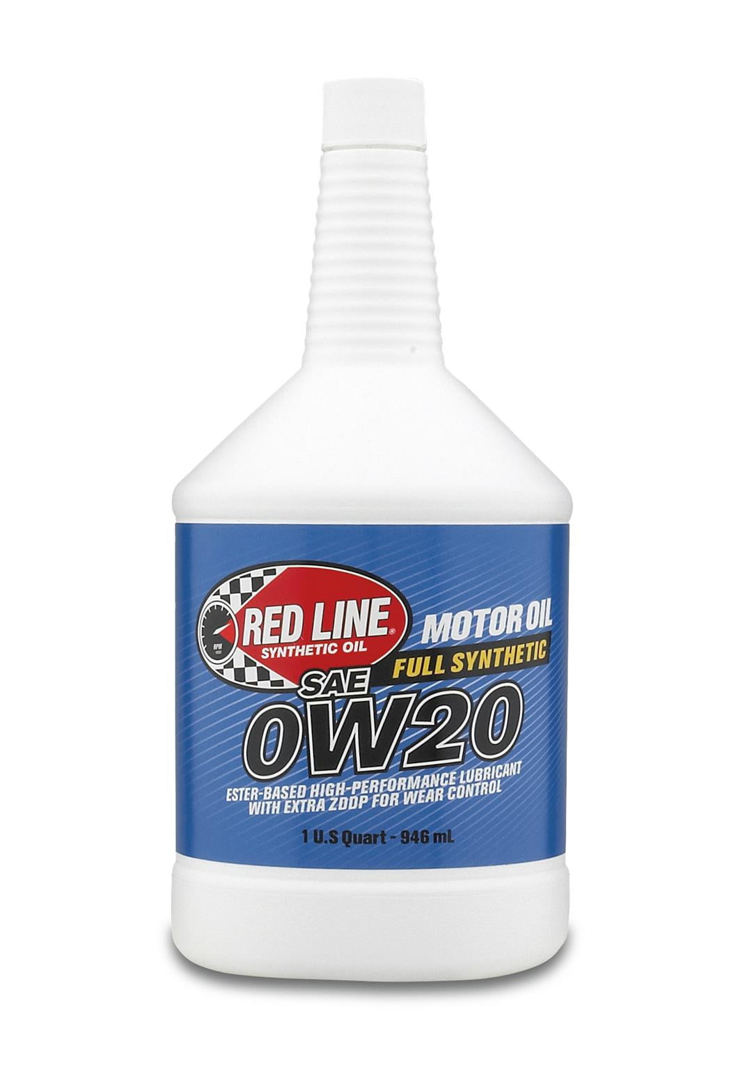 Red Line Oil Oil 11804 SAE 0W-20; Fully Synthetic; 1 Quart Bottle; Single