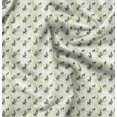 thumbnail image 1 of Soimoi Green Cotton Voile Fabric Tree Animal Decor Fabric Printed Yard 58 Inch Wide, 1 of 6
