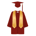 thumbnail image 1 of LYHaoo Preschool Kindergarten Graduation Gown Cap Set With Tassel And Graduation Sash For Child Size,Crewneck Basic Tees Sizes 3-4 Years, 1 of 6