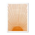 thumbnail image 1 of Designart Imprimé soleil orange III Art mural encadré, 1 of 4