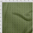 thumbnail image 3 of oneOone Viscose Chiffon Fabric Leaves & Floral Block Print Sewing Fabric BTY 42 Inch Wide, 3 of 4
