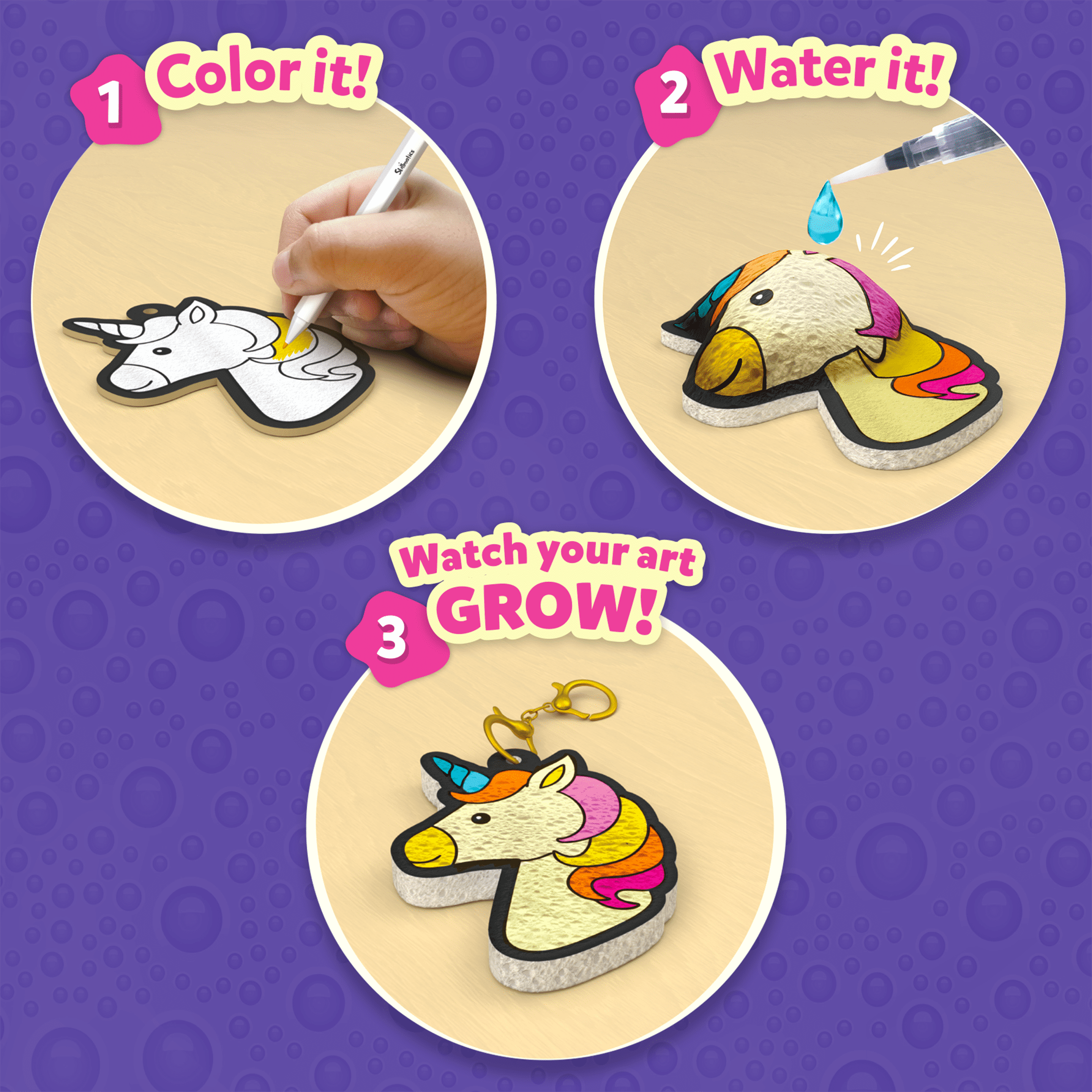 Aqua Puffs Princesses & Unicorns