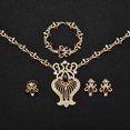 thumbnail image 4 of TIMIFIS Earrings Ladies Fashion Jewelry Set 5 Piece Accessories Gold Jewelry ummer, 4 of 7