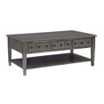 thumbnail image 1 of Linon Sadie Table Basse en Bois avec Rangement, Gris, 1 of 17