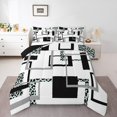 thumbnail image 1 of YST Couette Rayée pour Tout-Petit, Literie Mi-Siècle pour Enfants Garçons Filles, Ensembles de Literie Imprimée Cheetah avec Couette, Courtepointe Réversible Minimaliste avec 1 Taie d'Oreiller Déco de Chambre, 1 of 5