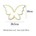 thumbnail image 4 of Vaidha Wood Acrylic Mirror Wall Camera Props Wall Decoration H, 4 of 4