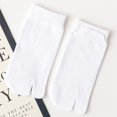thumbnail image 1 of White Socks 1 Pcs Socks Split Toe Design Separates Toes Bunion and A Bunion Pad Toe Friction and Hallux Valgus, 1 of 5