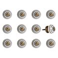 thumbnail image 1 of KNOB-IT VINTAGE HANDPAINTED CERAMIC KNOBS (12-Pack) K000014, 1 of 3