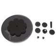 thumbnail image 3 of Solar Fountain Pump for Outdoor Bird Baths and Ponds Easy Install Black Plastic 10.5 Inch, 3 of 9