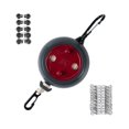 thumbnail image 3 of Abbracc Corde à Linge de Camping Portable Corde à Linge Sans Perçage Légère Ajustable Lessive Rouge 8 m avec Pince, 3 of 7