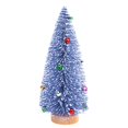 thumbnail image 2 of Yinanstore Tabletop Artificial Christmas Tree Christmas Gift Art Crafts Decorative Mini Christmas Tree Desktop Xmas Tree for Shelf Table Blue 20cm, 2 of 8