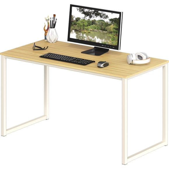 SHW Home Office 40-Inch Computer Desk, Oak