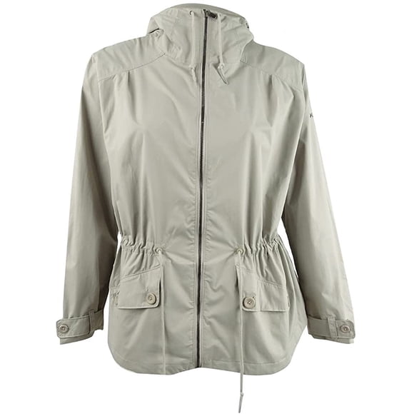Columbia Women's Plus Size Regretless Jacket, Flint Grey, 3X