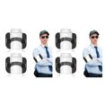 thumbnail image 1 of Youkk PVC Security And Adjustable Arm Badge Holder For Doorman Wear-resistant Badge Holders Universal 2pcs 2Set, 1 of 6