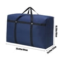 thumbnail image 2 of Storage Bag Organizer,Sturdy Moving Packing Storage Bag, Large Capacity Woven Bag for Quilt Clothes Luggage, 2 of 7
