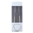 thumbnail image 2 of Lotion Dispenser, 350ml Plastic Wall Mounted  Lotion Dispenser Box Holder Transparent Container Easy Manual Operation for Bathroom Public Toilet, 2 of 8