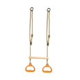 thumbnail image 2 of Lipstore Barre de Trapèze Stable Robuste Balançoire Portable pour Usage Intérieur Extérieur Gym à Domicile Orange, 2 of 8