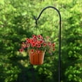 thumbnail image 3 of Ashman 92 Inch Shepherd's Hook Premium Metal Garden Plant Hanger, (3 Pack), 3 of 7