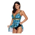 thumbnail image 2 of Maillot de Bain une Pièce pour Femmes Grande Taille, Contrôle du Ventre, Robe de Bain Rehausseur, 2 of 6