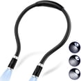 thumbnail image 1 of LED Book Light Rechargeable Hug Light Reading Lamp Hands Free , 3 Adjustable Brightness, for Reading In Bed or Reading In Car Black, 1 of 8