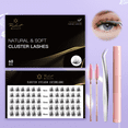 thumbnail image 1 of Radiant Beauty -Cluster Lashes (60pcs), 1 of 1