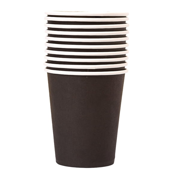 HAOMONZEN 10 Pieces 9 Ounce Disposable Paper Cups Party Cups Drinking Cups for Party DIY And Holiday 15Colors Leak Proof for Travel & Sports Deals of the Week