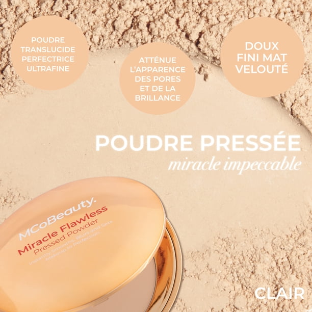 フェイスパウダー moco MCoBeauty - Miracle Flawless Pressed Powder - Walmart.ca