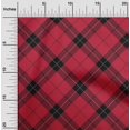 thumbnail image 2 of oneOone Cotton Flex Fabric Tartan Check Print Fabric BTY 40 Inch Wide, 2 of 4