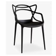 thumbnail image 3 of Chaise de salle à manger en plastique Heavenly Collection, 3 of 5