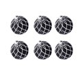 thumbnail image 2 of Meitianfacai Christmas Decorations Clearance 6 Hand Drawn Christmas Ball 6cm PVC Box Christmas Tree Decoration Pendant Christmas Window Display Ball Holiday Gift Black, 2 of 6