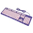 thumbnail image 4 of USB Wired Keyboard, Ultra Slim Silent Keyboard with Adjustable Bracket and Drainage Holes, for Laptop Computer Home Office Game, 4 of 7