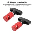 thumbnail image 3 of 2pcs Hood Lift Support Clamp, Durable Hood Strut Clamp for Hatchbacks and Trunk, Car Tailgage Strut Holder Retainer Tool, 3 of 8