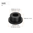 thumbnail image 2 of Unique Bargains Support à Oeillets en Caoutchouc Dia 53/64 Pieds (21mm) Rond Type T pour Protection de Fil, Lot de 4, 2 of 5